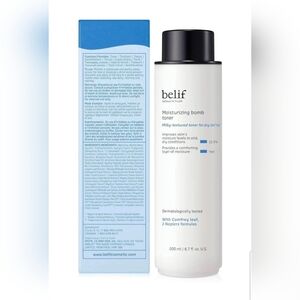 Belif Moisturizing Bomb Toner - White and Black